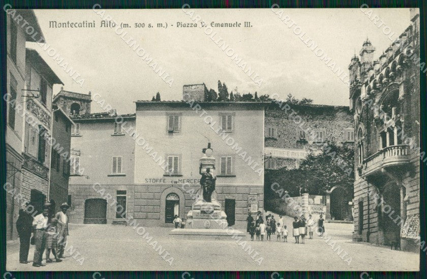 Pistoia Montecatini Alto cartolina MT1581 – fronte