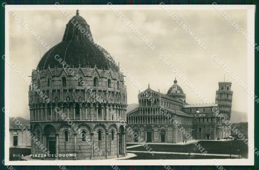Pisa città Piazza del Duomo Foto cartolina MT1589 – fronte