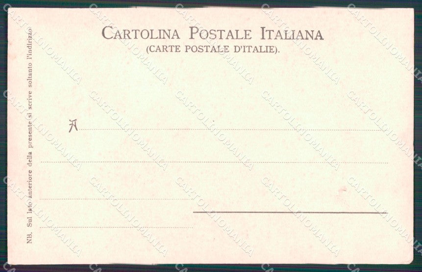 Pisa città Casa natale di Galileo cartolina MT1595 – retro