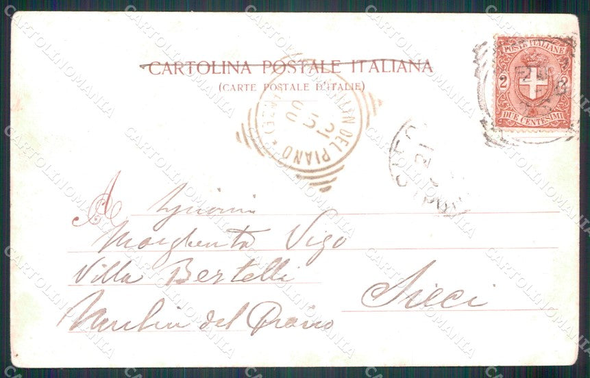 Siena città cartolina MT1600 – retro