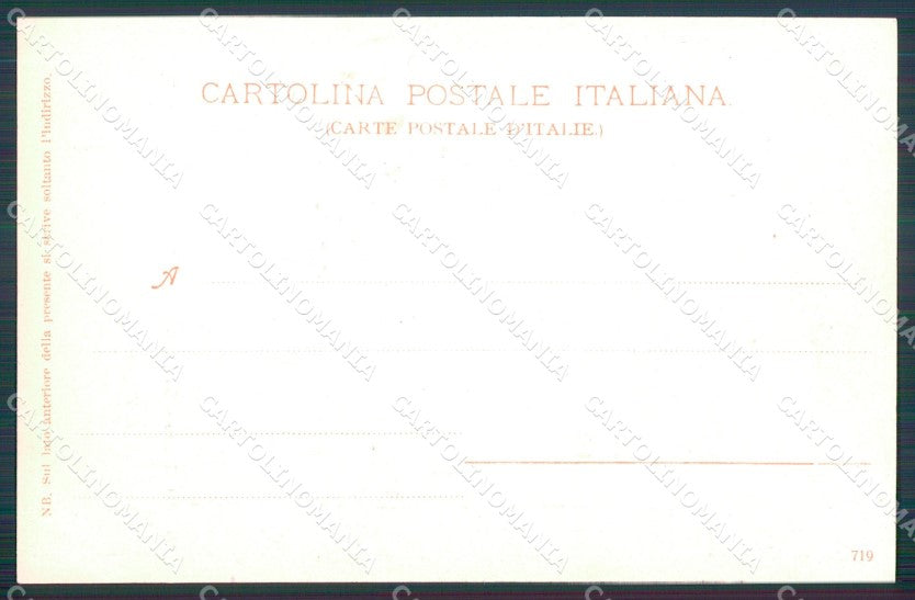 Siena città Via del Ghetto cartolina MT1604 – retro