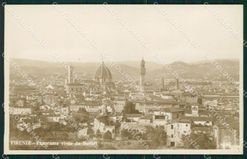 Firenze città Giardino Boboli Foto cartolina MT1611 – fronte