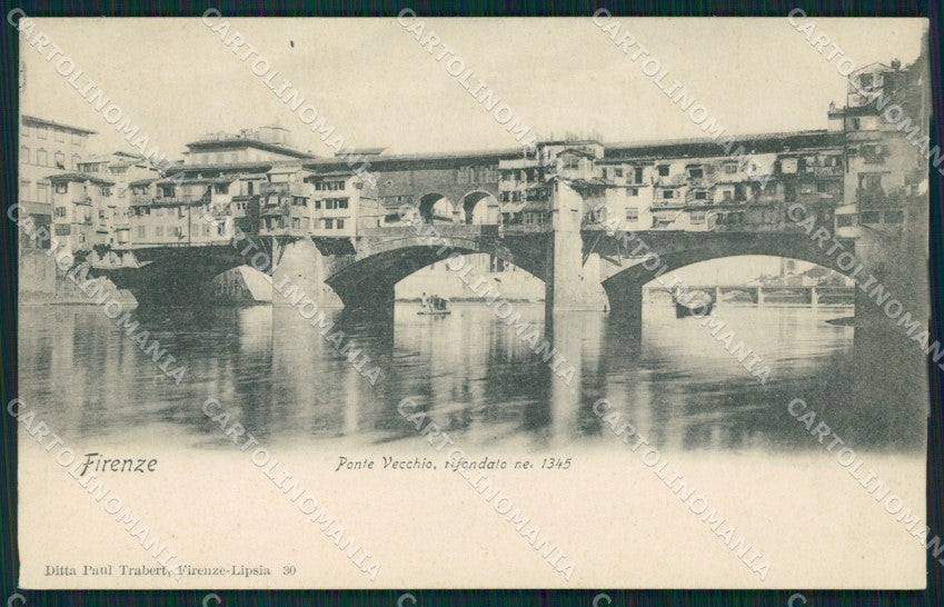 Firenze città Ponte Vecchio cartolina MT1622 – fronte