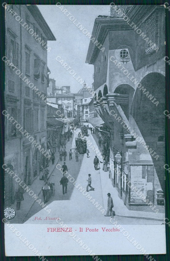 Firenze città Ponte Vecchio Alterocca 5358 cartolina MT1624 – fronte