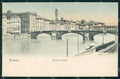 Firenze città Ponte Santa Trinità cartolina MT1625 – fronte