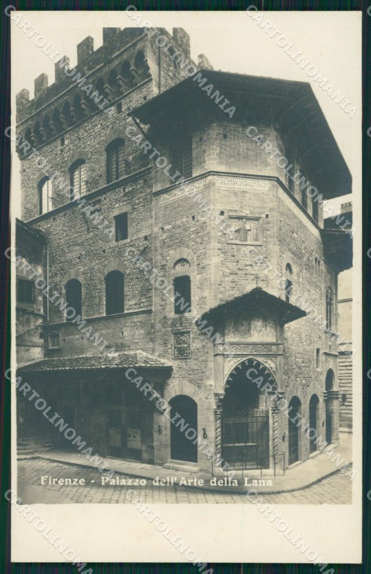 Firenze città Palazzo dell'Arte della Lana Foto cartolina MT1635 – fronte