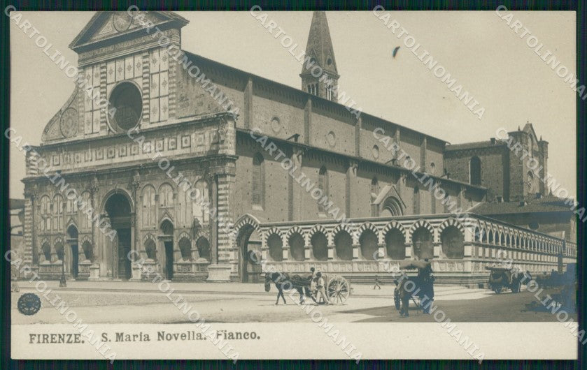 Firenze città Chiesa Santa Maria Novella NPG Foto cartolina MT1643 – fronte