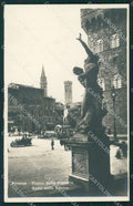 Firenze città Piazza della Signoria Auto Foto cartolina MT1648 – fronte