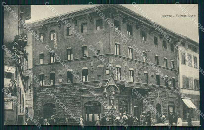 Firenze città Palazzo Contri cartolina MT1652 – fronte