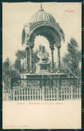 Firenze città Monumento al Principe Indiano cartolina MT1657 – fronte