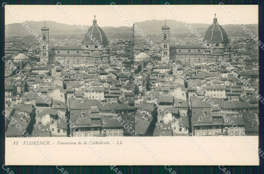 Firenze città Stereoview cartolina MT1670 – fronte