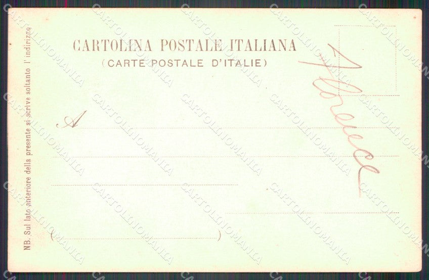 Firenze Fiesole Tram cartolina MT1676 – retro