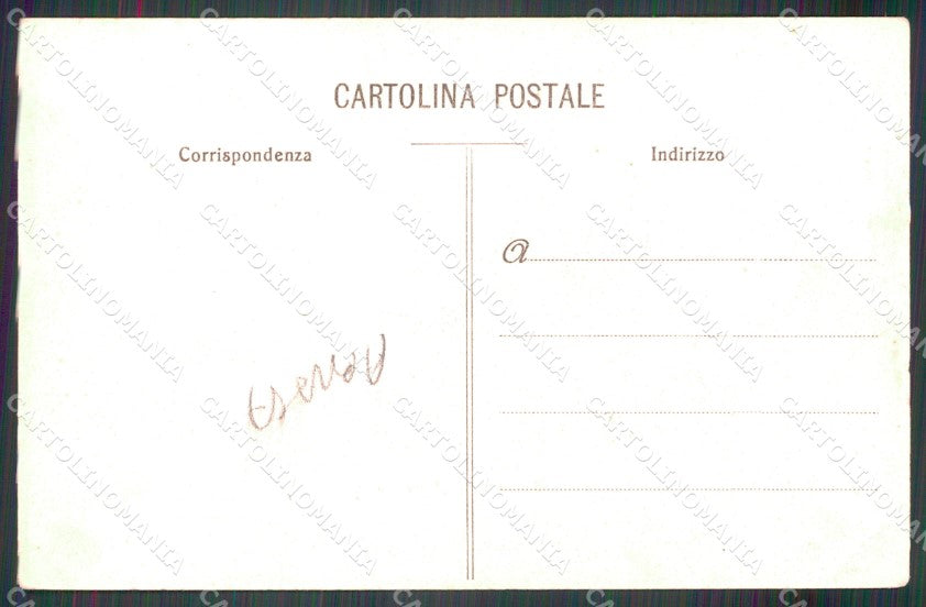 Firenze Fiesole Chiesa San Francesco ABRASA cartolina MT1677 – retro