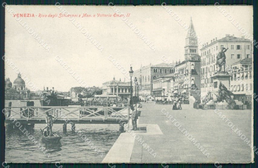 Venezia città Riva degli Schiavoni cartolina MT1689 – fronte