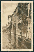 Venezia città Canal Grande Gondole cartolina MT1703 – fronte