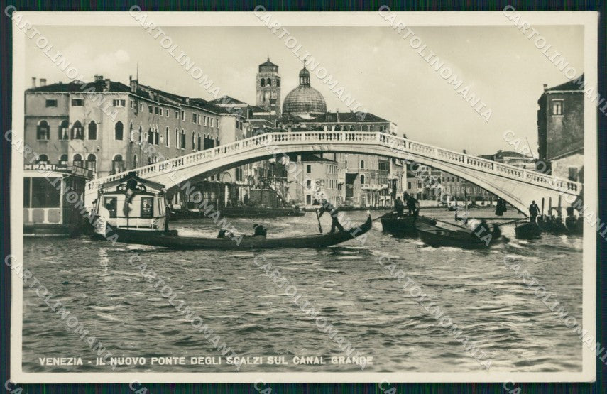 Venezia città Ponte degli Scalzi Canal Grande Gondole Foto cartolina MT1706 – fronte