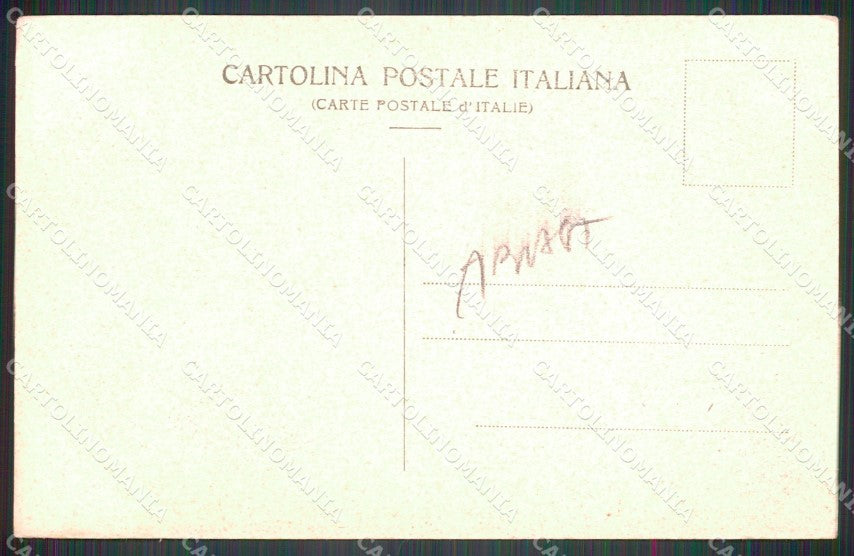 Venezia città Rio di Santa Marina Gondola ABRASA cartolina MT1716 – retro