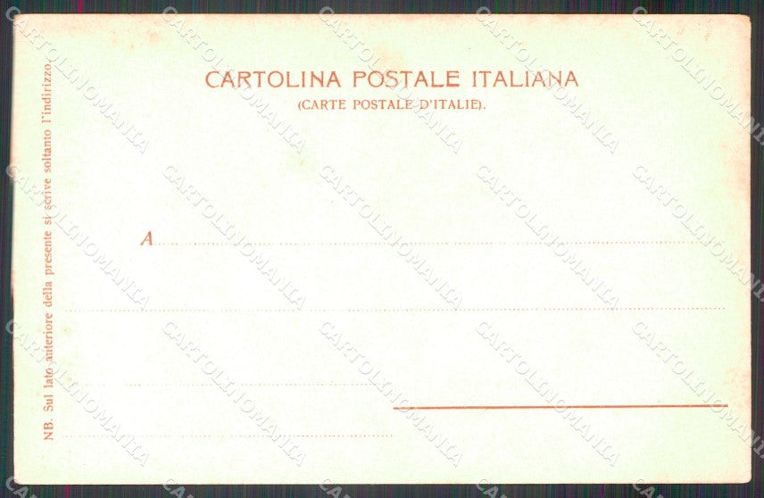 Venezia città Rio Sant'Agostini Gondola cartolina MT1719 – retro