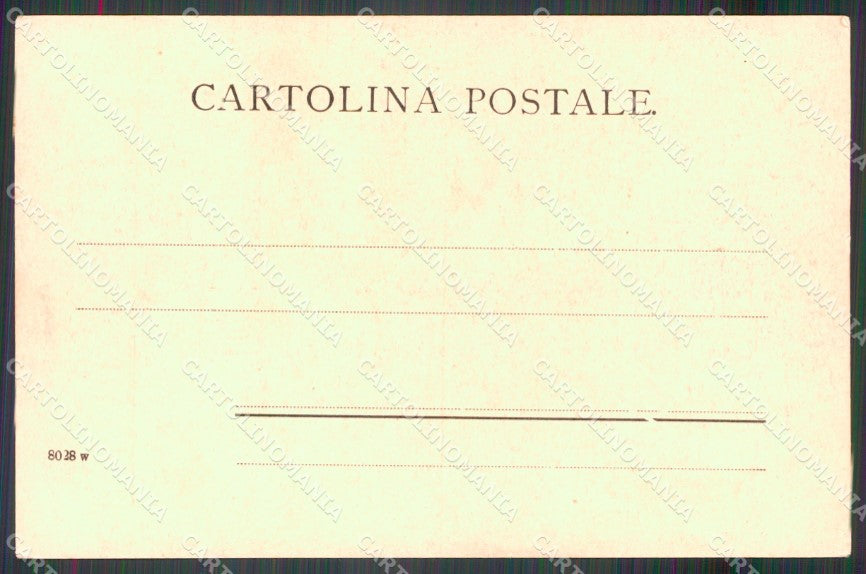 Venezia città Rio della Paglia Gondole cartolina MT1720 – retro