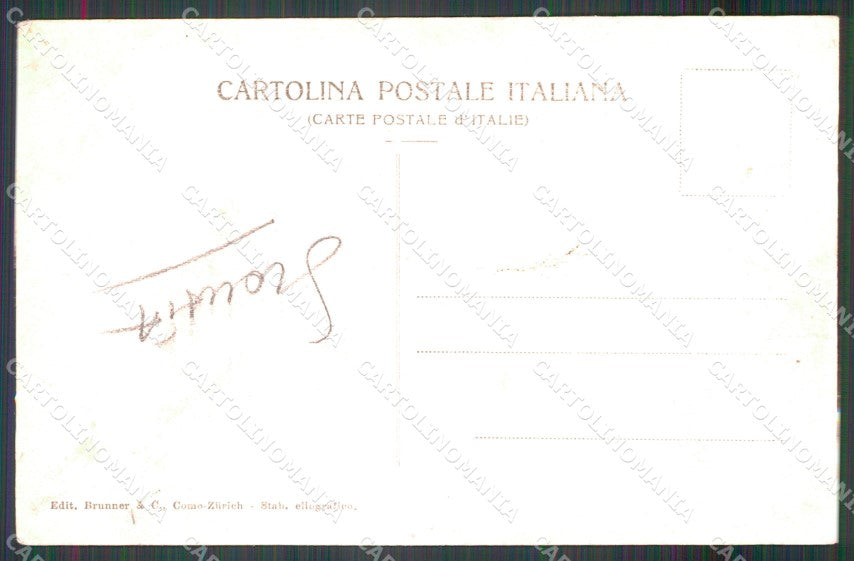 Venezia città Canale e Traghetto San Geremia Gondole SCOLLATA cartolina MT1721 – retro