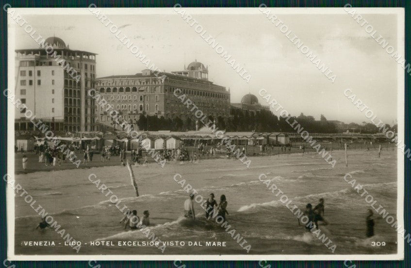 Venezia Lido di Hotel Excelsior Foto cartolina MT1730 – fronte