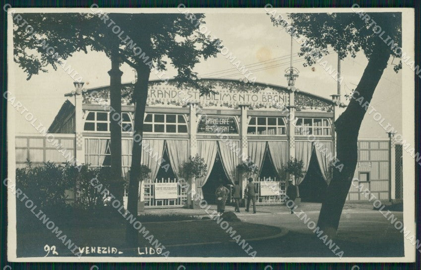 Venezia Lido di Foto cartolina MT1737 – fronte