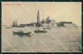 Venezia Isola San Giorgio Gondole cartolina MT1756 – fronte
