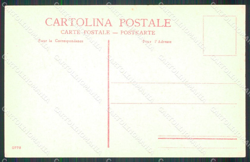 Venezia Isola San Giorgio Gondole cartolina MT1756 – retro