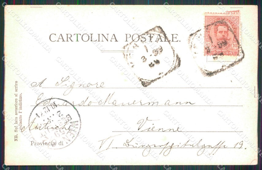 Venezia città Piazza San Marco Piccioni cartolina MT1762 – retro