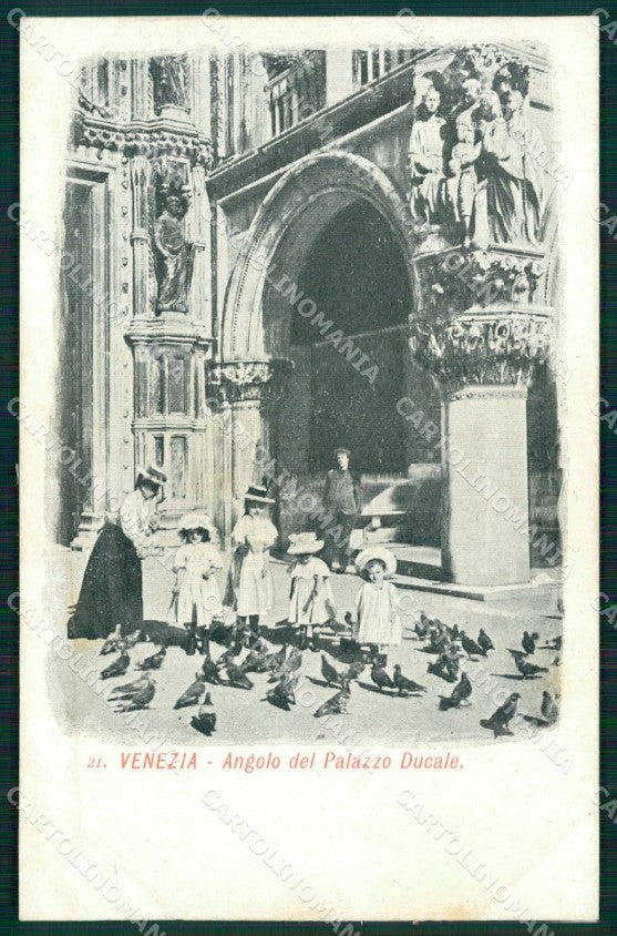 Venezia città Palazzo Ducale Piccioni cartolina MT1769 – fronte