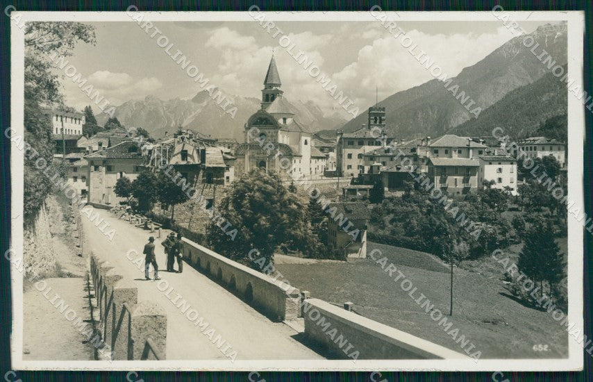 Belluno Pieve di Cadore ABRASA Foto cartolina MT1781 – fronte