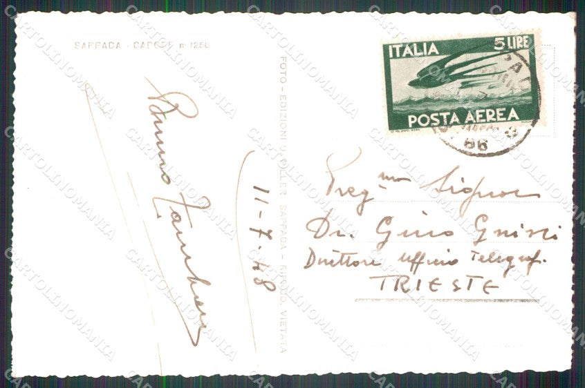 Belluno Sappada Foto cartolina MT1787 – retro