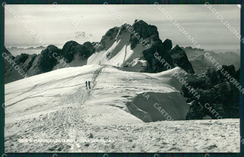Trento Passo Fedaia Rifugio Castiglioni Cai Sci Foto cartolina MT1789 – fronte
