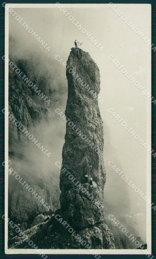 Belluno Prealpi Bellunesi Gusela del Vescovà Foto cartolina MT1790 – fronte