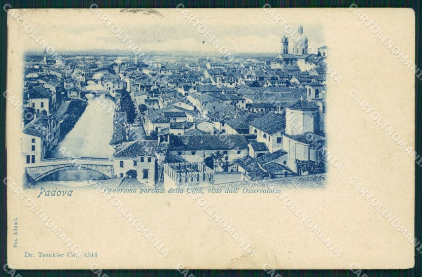Padova città PIEGHINE cartolina MT1794 – fronte