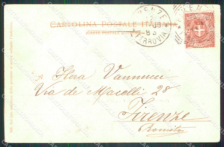 Padova città PIEGHINE cartolina MT1794 – retro