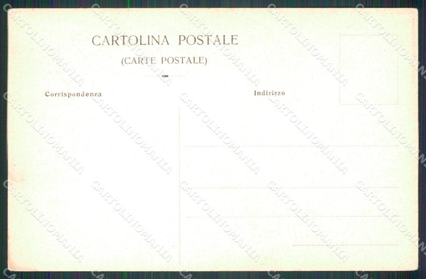 Padova città Piazza delle Erbe Mercato cartolina MT1796 – retro