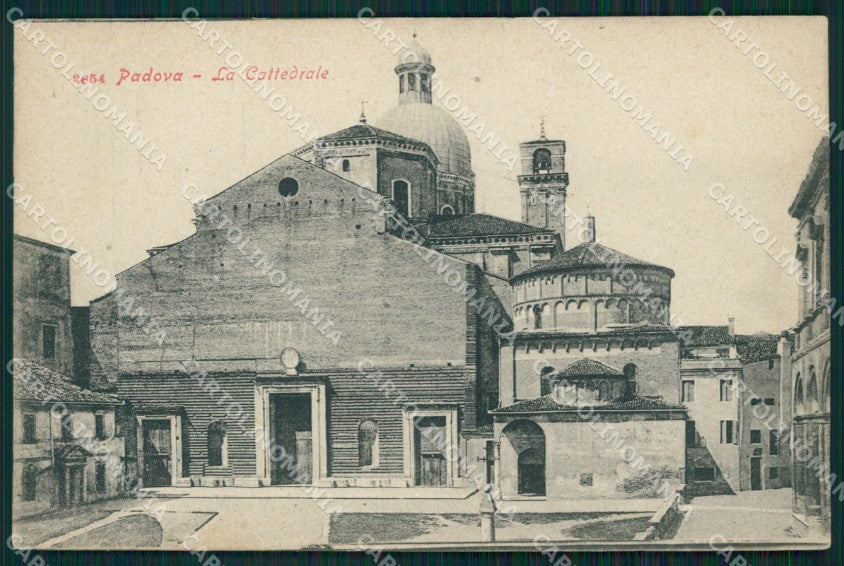 Padova città Cattedrale cartolina MT1805 – fronte