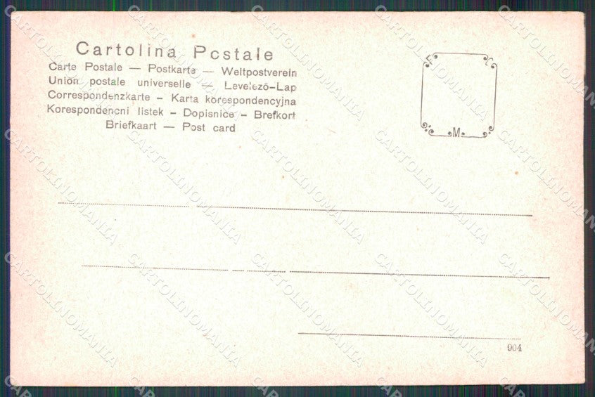 Padova città Cattedrale cartolina MT1805 – retro