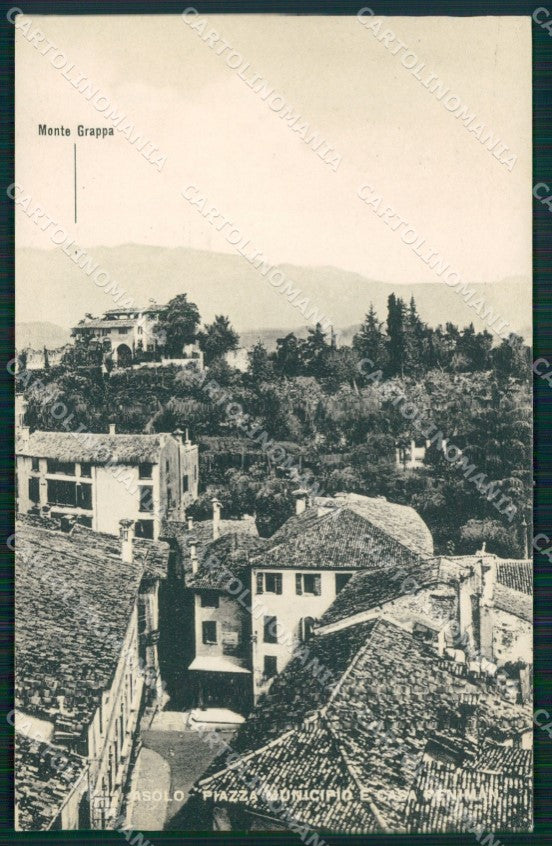 Treviso Asolo Monte Grappa cartolina MT1809 – fronte