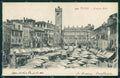 Verona città Piazza delle Erbe Mercato cartolina MT1817 – fronte