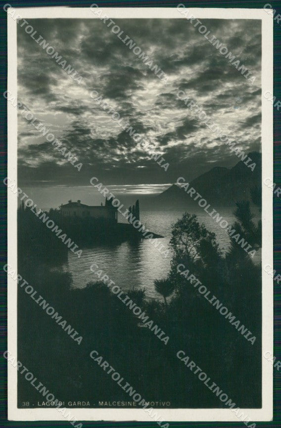 Verona Malcesine Lago di Garda cartolina MT1829 – fronte