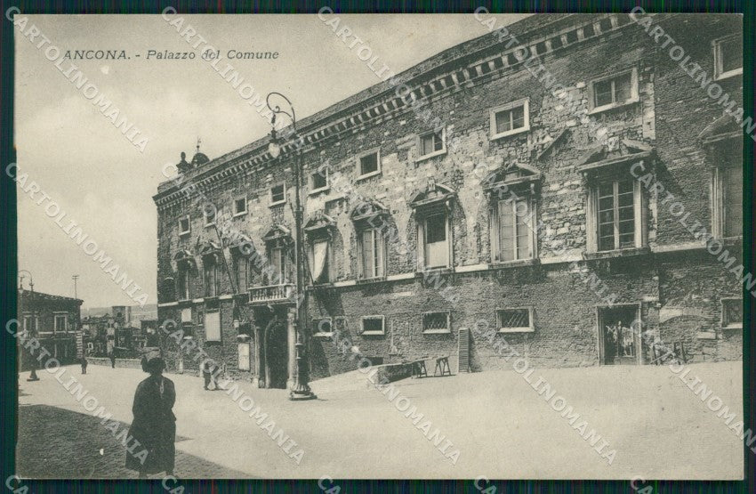 Ancona città Palazzo del Comune cartolina MT1835 – fronte