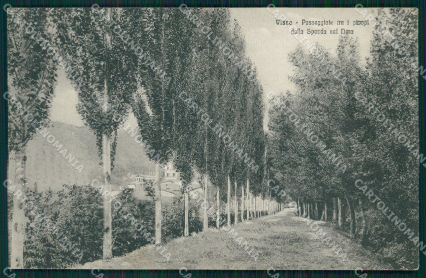 Macerata Visso cartolina MT1842 – fronte
