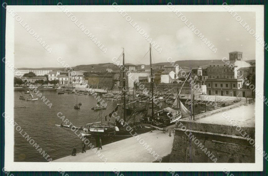 Sassari Alghero Porto Veliero Foto cartolina MT1843 – fronte