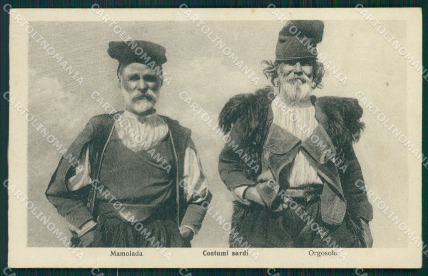 Nuoro Orgosolo Costumi cartolina MT1855 – fronte