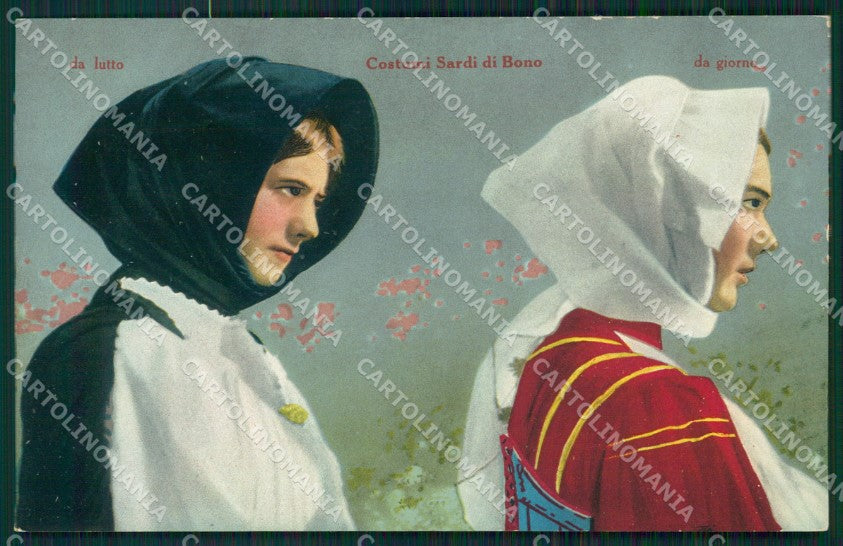 Sassari Bono Costumi cartolina MT1856 – fronte