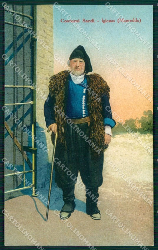 Cagliari Iglesias Costumi cartolina MT1861 – fronte