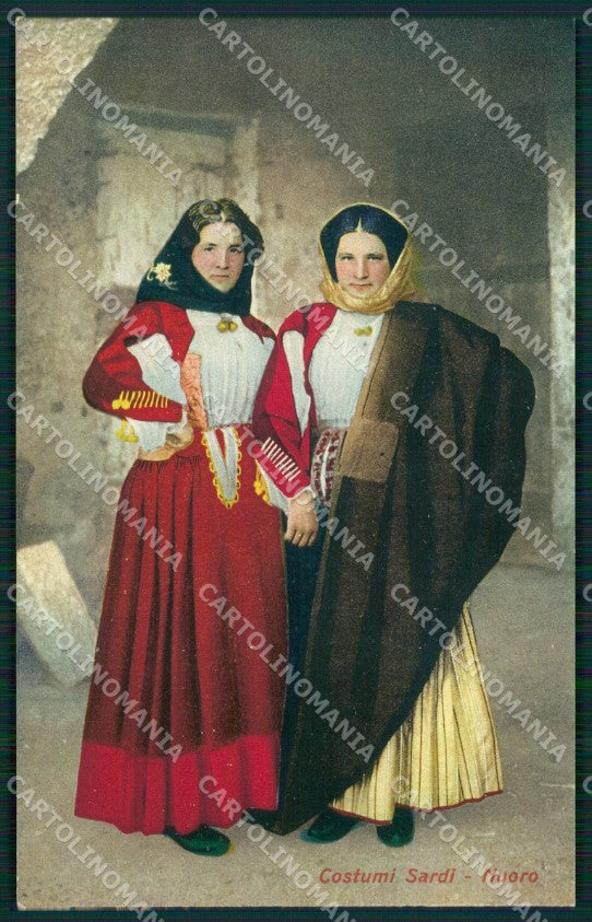 Nuoro città Costumi cartolina MT1866 – fronte
