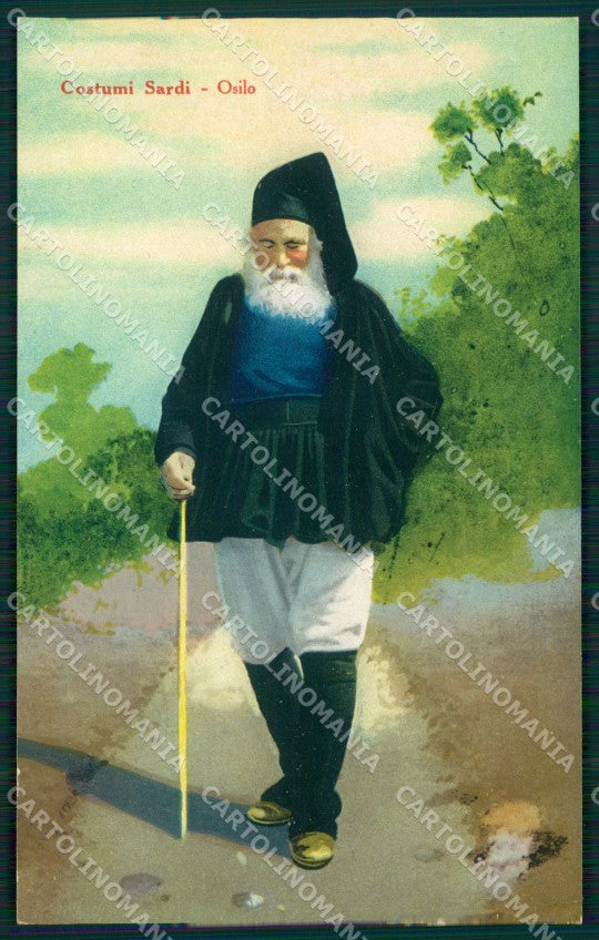 Sassari Osilo Costumi cartolina MT1876 – fronte